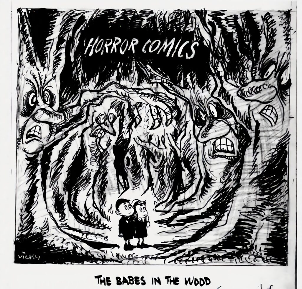 A new look at how comics were vilified in the 1940s and 50s in the UK A new look at how comics were vilified in the 1940s and 50s in the UK