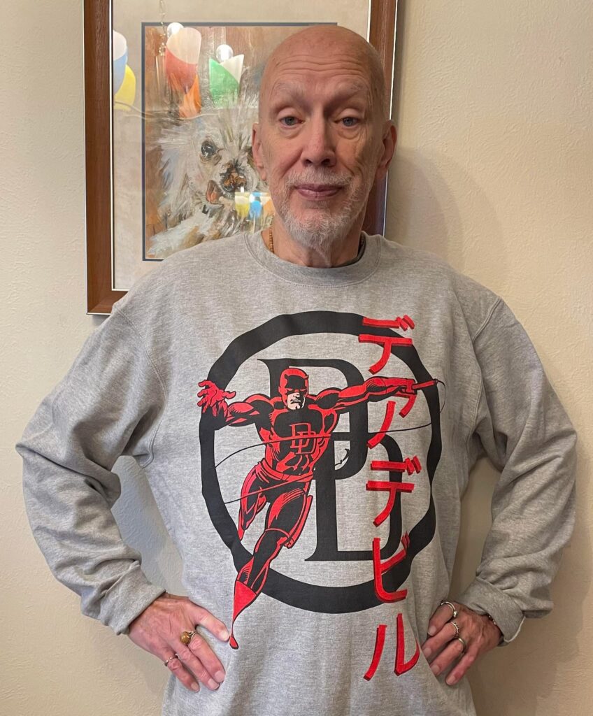 American Comic writer Roger McKenzie in 2023
