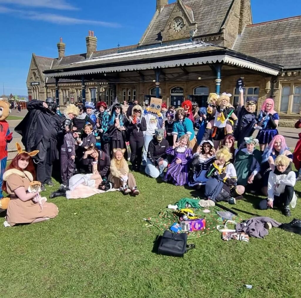 Cosplayers out in force (yes, including a cat!) at a previous Morecambe Comic Con. Photo via Morecambe Comic Con