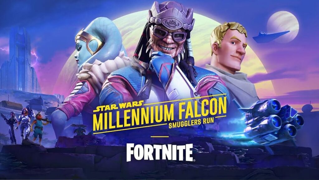 Star Wars meets Fortnite in new Millennium Falcon: Smugglers Run experience