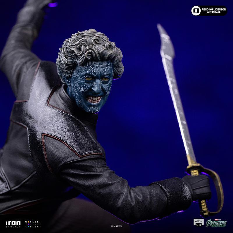 Nightcrawler gritting his teeth in Avengers: Doomsday.