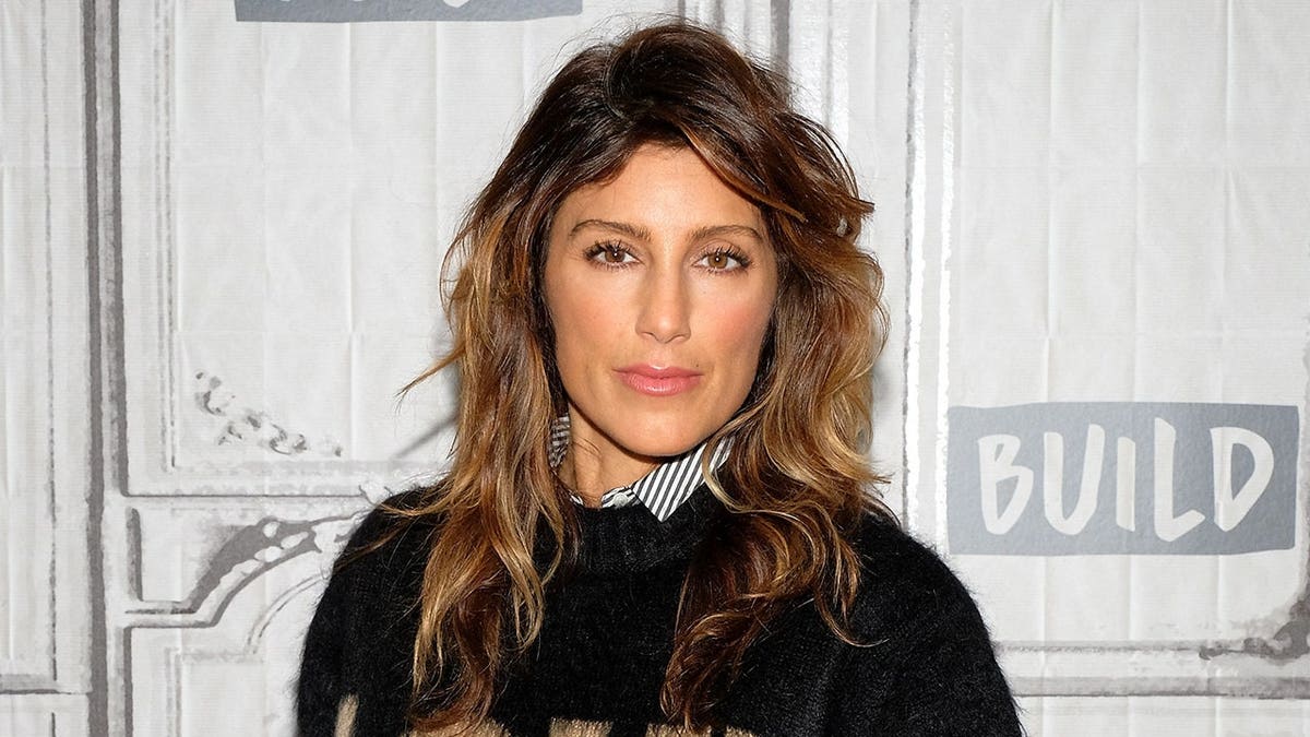 Jennifer Esposito attends the Build Series event in New York City.
