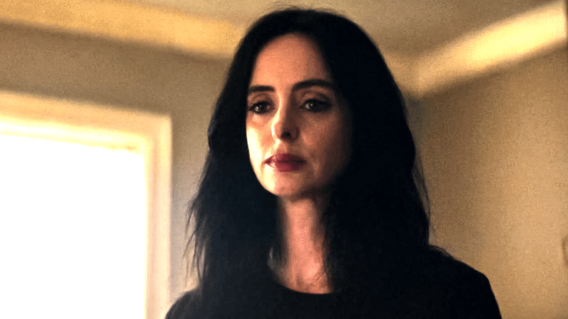 Krysten Ritter as Jessica Jones.