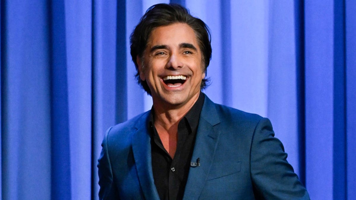 Actor John Stamos arrives to "The Tonight Show starring Jimmy Fallon"