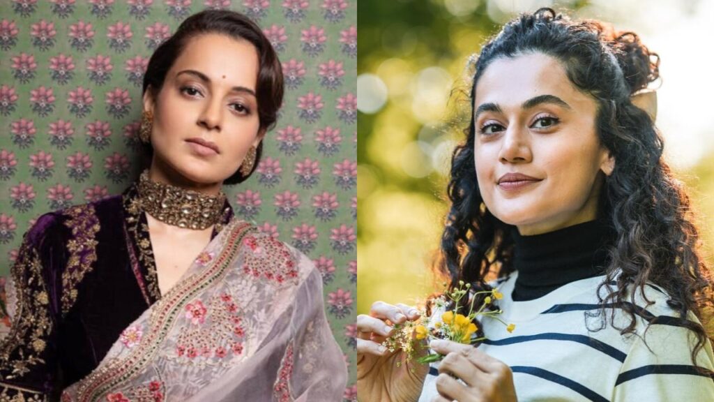 Kangana Ranaut calls Taapsee Pannu a `sasti copy`; deletes post later amid feud