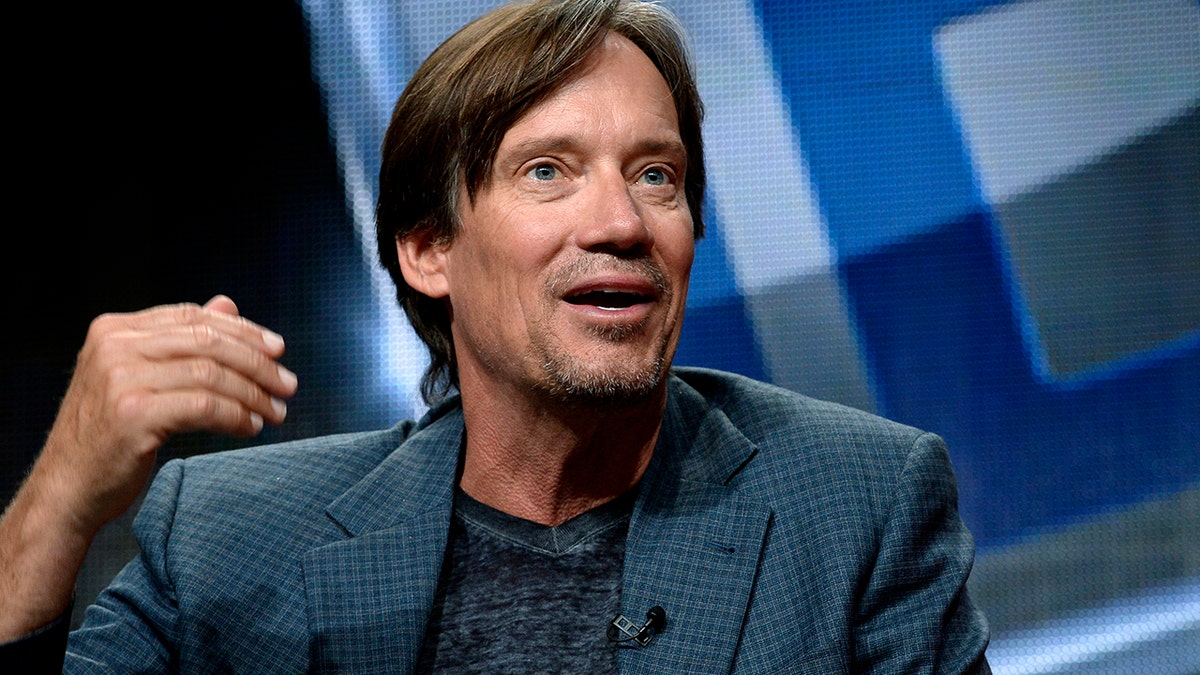 Cast member Kevin Sorbo of the mini-series "'Heartbreakers'' takes part in a panel discussion