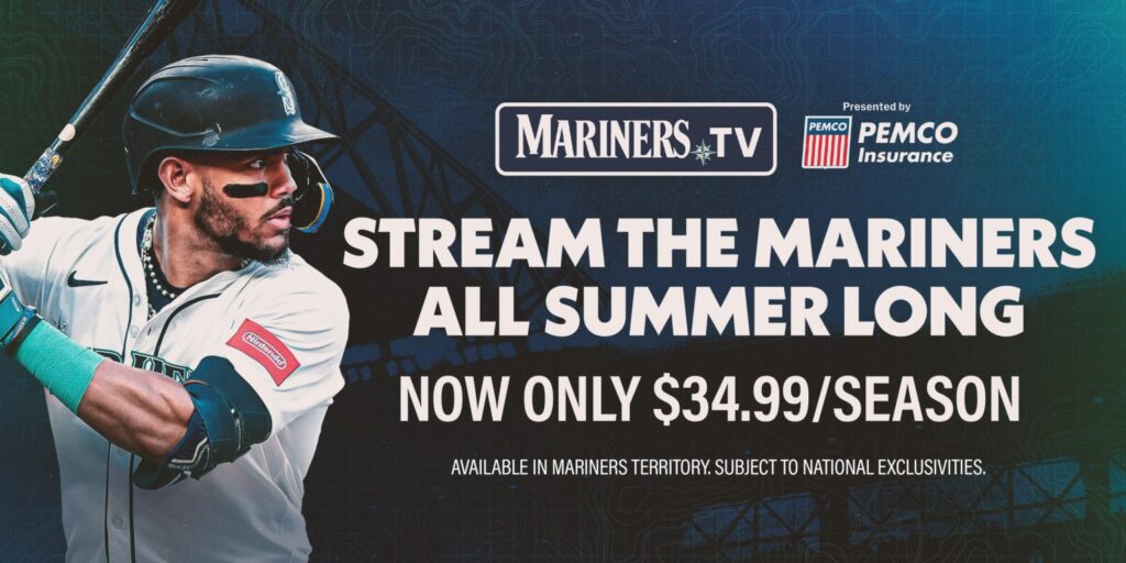Stream Mariners games on Mariners.TV for low price of .99