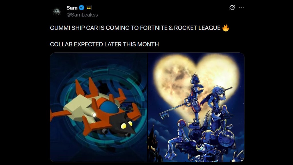 Kingdom Hearts Fortnite Collab Leaked