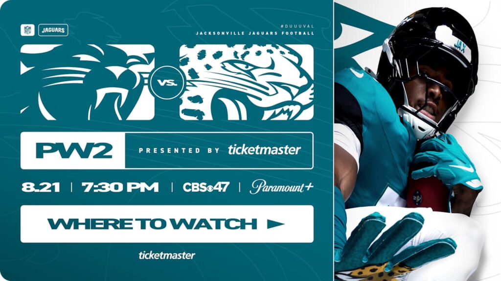 Where to Watch: Panthers vs. Jaguars, Preseason Week 2 of 2026 NFL Season Where to Watch: Panthers vs. Jaguars, Preseason Week 2 of 2026 NFL Season