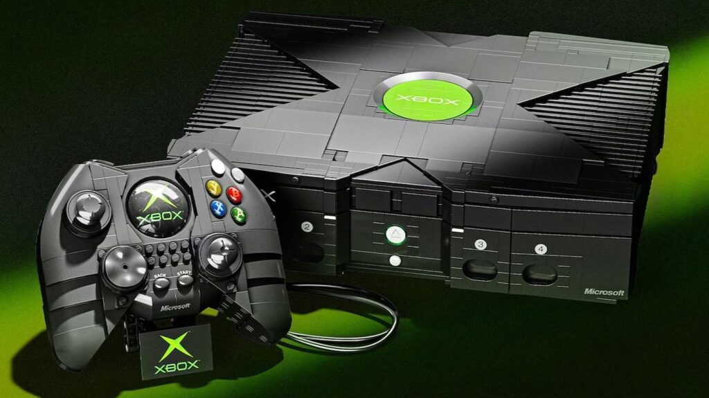 Mattel is releasing a full-scale building brick set of the original Xbox