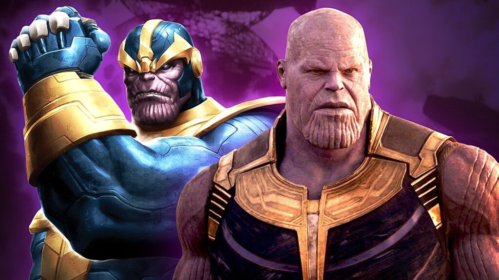 How Strong Is Thanos In The MCU Vs The Comics?