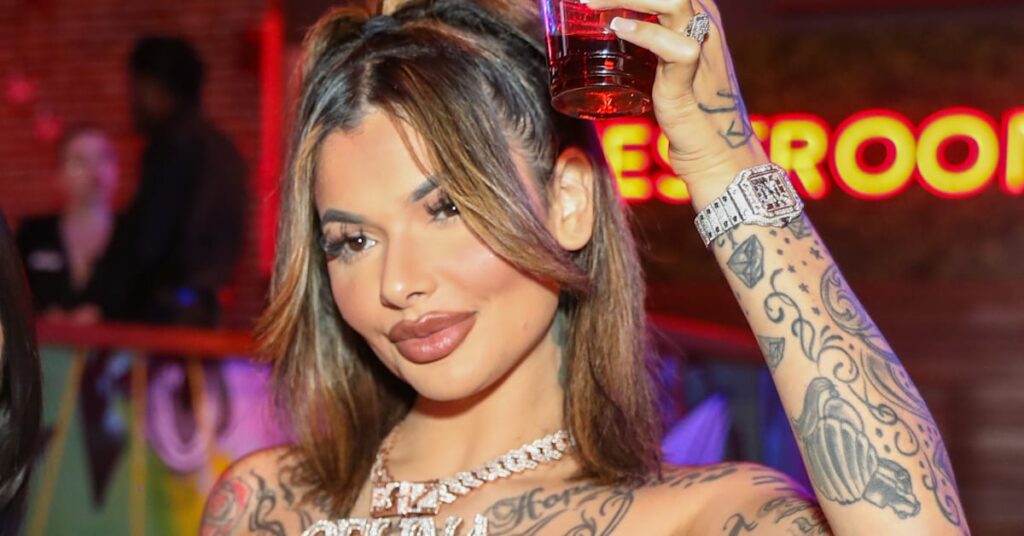 Celina Powell Arrested in Miami After Cops Surround Her Pink Lamborghini Celina Powell Arrested in Miami After Cops Surround Her Pink Lamborghini