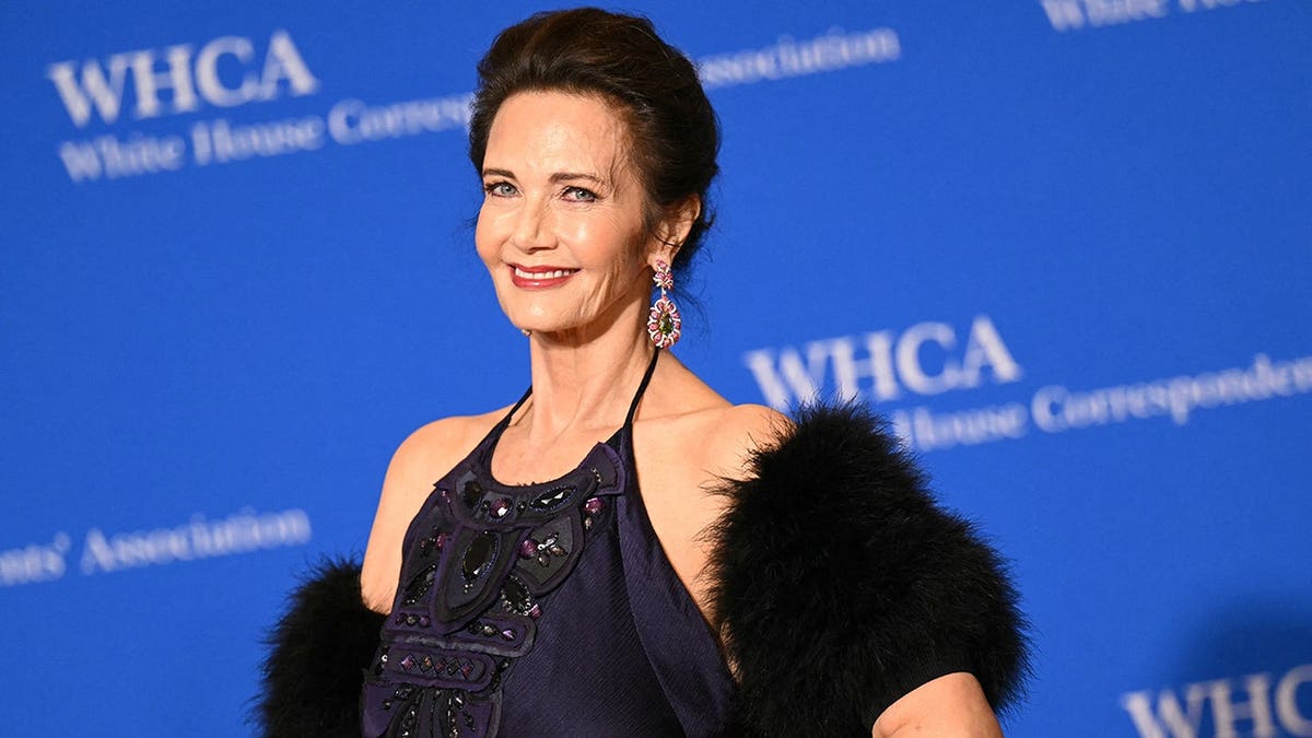 Lynda Carter at the White House Correspondents' Association (WHCA) dinner in Washington D.C. in April 2024.