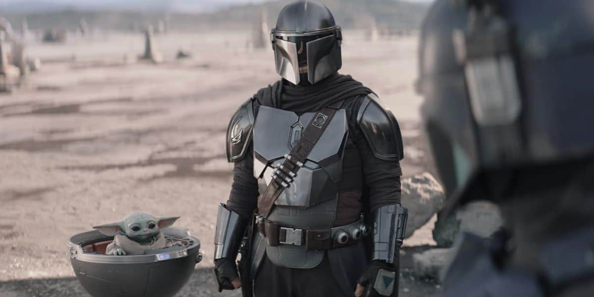 Mando and Grogu in Disney+ show