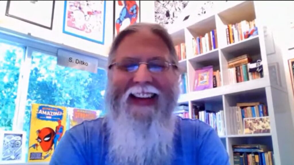 Steve Ditko’s Nephew Mark Ditko On Tonight’s The Experience Livestream Steve Ditko’s Nephew Mark Ditko On Tonight’s The Experience Livestream