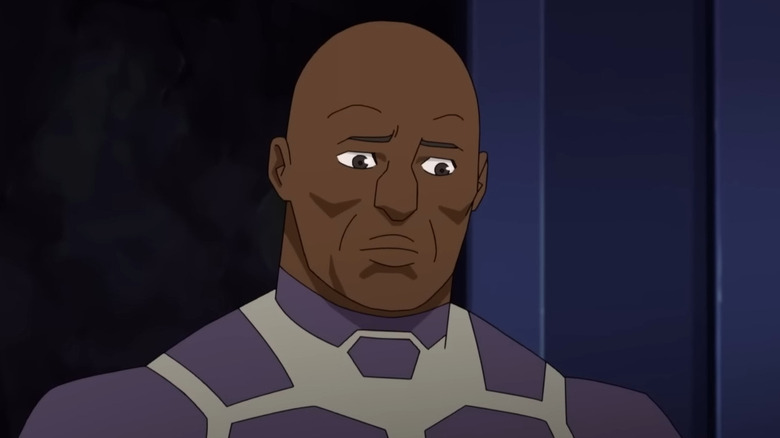 Markus Grimshaw looking sad in Invincible.