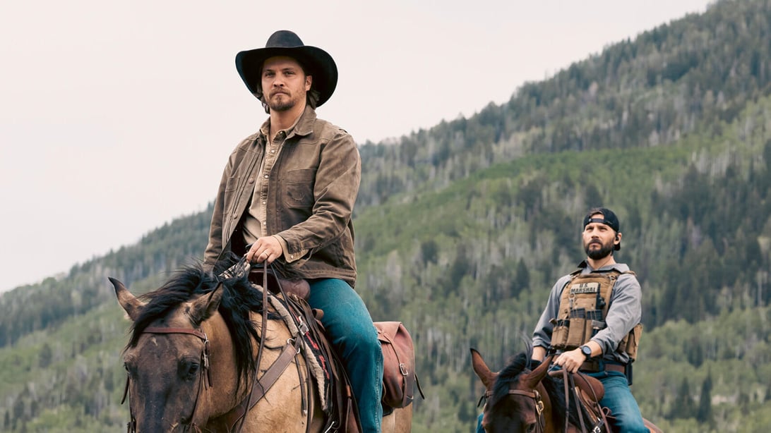 Luke Grimes and Logan Marshall-Green, Marshals