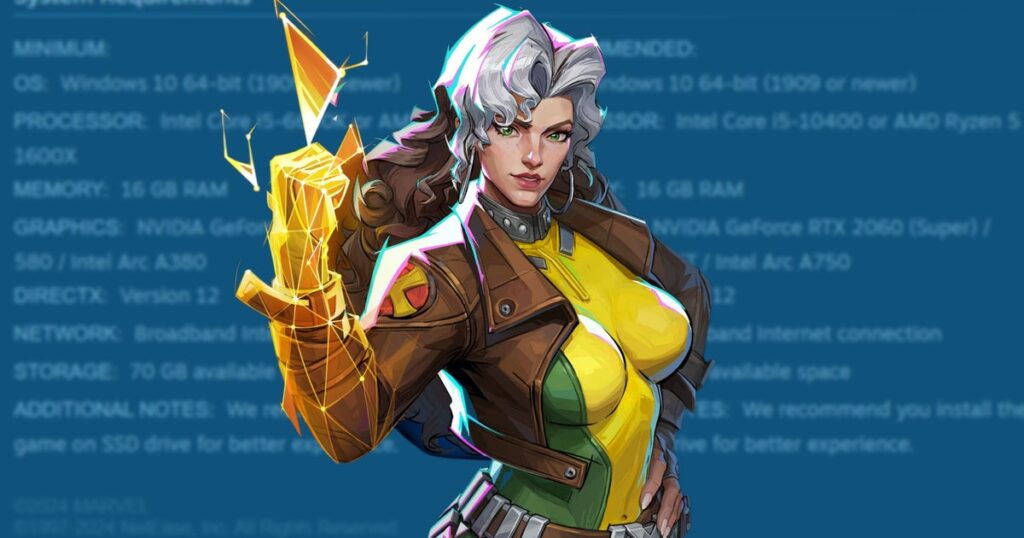 Marvel Rivals’ next update drastically reduces the game’s install size on PC and console “without sacrificing a single pixel of visual fidelity”