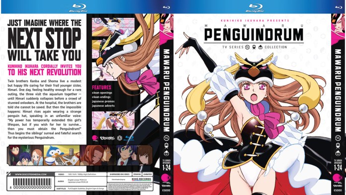 mawaru penguindrum front and back cover 1