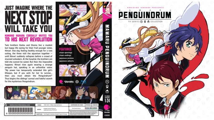 mawaru penguindrum front and back cover 2
