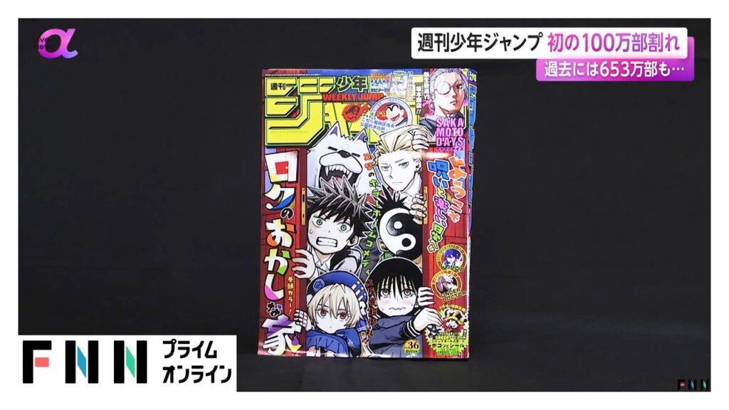 Weekly Shonen Jump Circulation Falls Below 1 Million for First Time