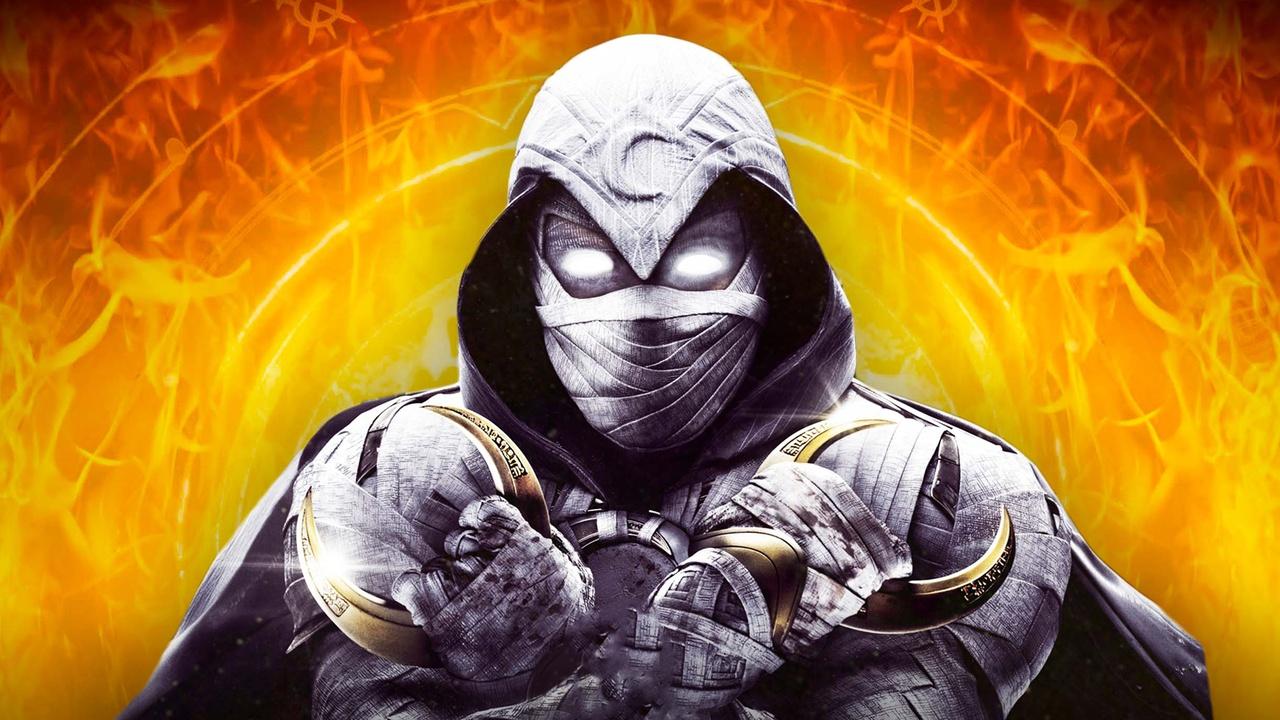 Oscar Isaac as Moon Knight.