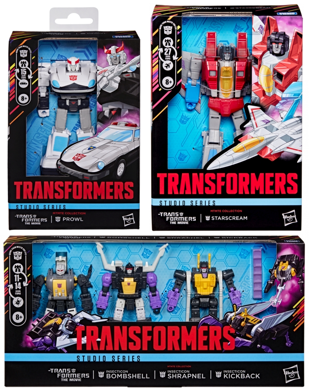 Hasbro Responds To Cancelled Target Studio Series MTMTE Exclusives Starscream, Prowl, Insecticons