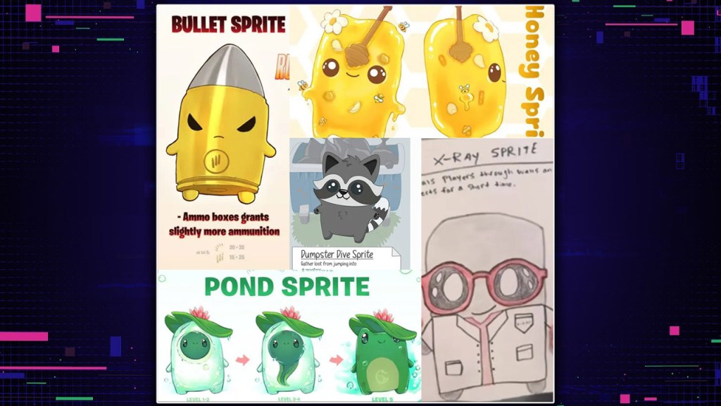 New Fortnite Sprites Chapter 7 Season 4
