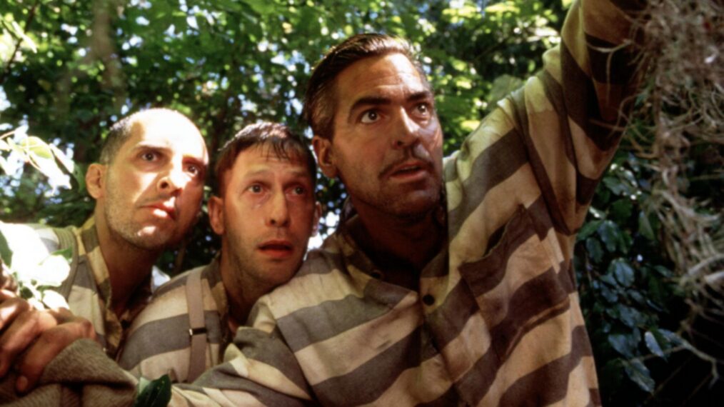 John Turturro, Tim Blake Nelson, George Clooney in 'O Brother, Where Art Thou' (2000)