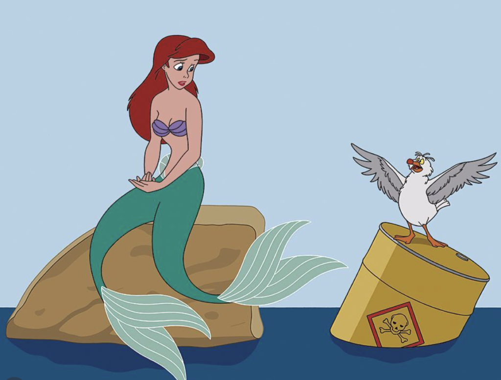 Artist gives Disney’s most beloved characters a modern twist to talk about current issues