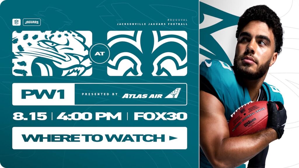 Where to Watch: Jaguars vs. Saints, Preseason Week 1 of 2026 NFL Season