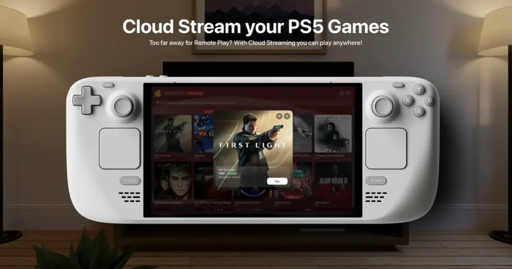 Steam Deck can now do something Sony usually charges £200 for thanks to this new cloud