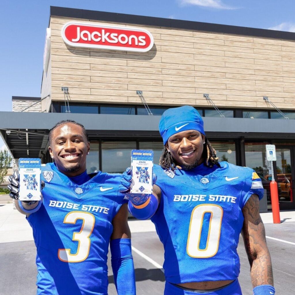Boise State, Jacksons Announce Next Set of Collectible Football Trading Cards