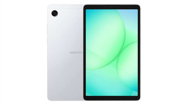 The Samsung Galaxy Tab A11 against a white background