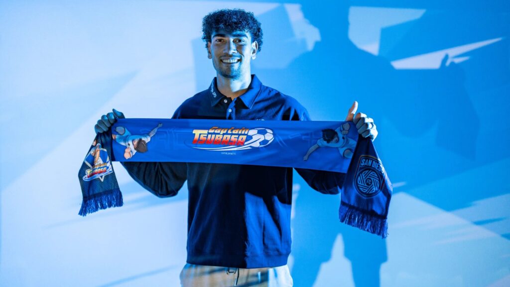 San Diego FC Announces 1st MLS Club Partnership with Captain Tsubasa & VIZ Media