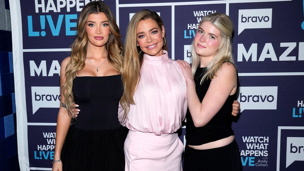 Sami Sheen, Denise Richards and Lola Sheen