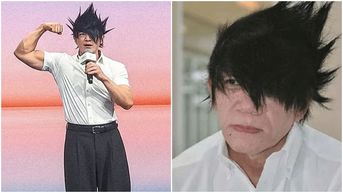 Honda engineer's anime-style hair steals spotlight from safety research