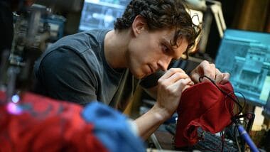 Latest entertainment news on August 17, 2026: This image released by Sony Pictures shows Tom Holland in a scene from 'Spider-Man: Brand New Day.' (Sony Pictures via AP)