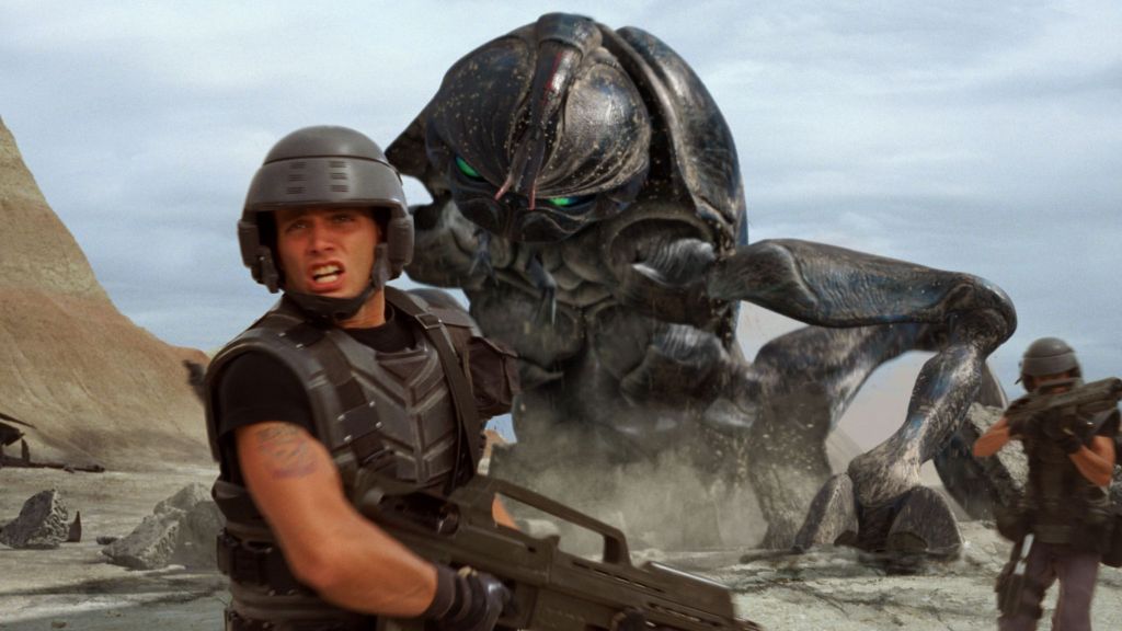 A still from Starship Troopers (1997)