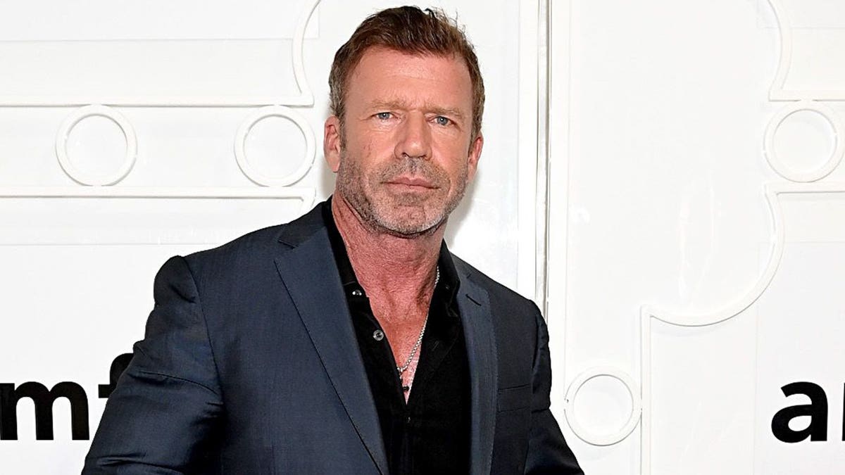 Taylor Sheridan at the amfar gala in Dallas, Texas in October 2025.