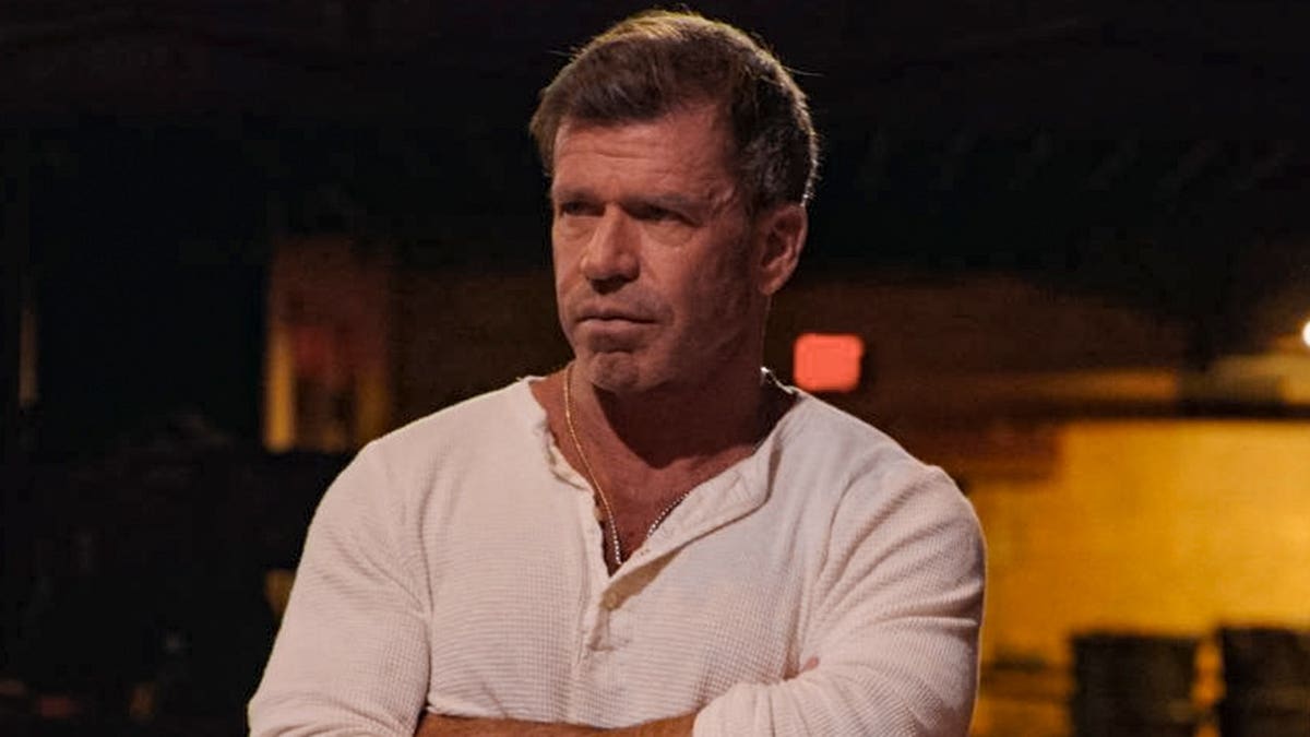 Taylor Sheridan on an episode of "The Factory, Dallas, TX, Part 1" in November 2025.