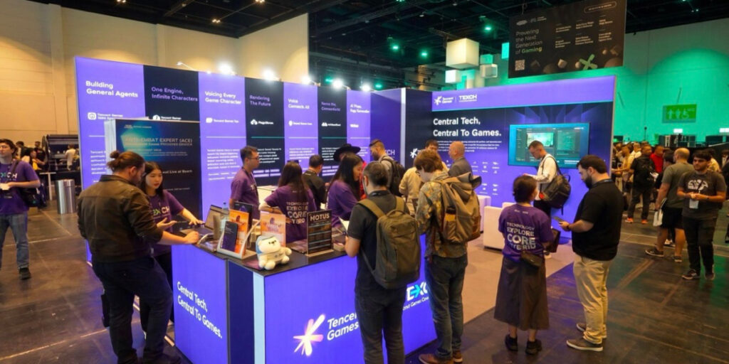 Tencent Games showcases AI tools for game development at gamescom
