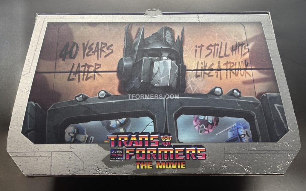 The Apology Tour 40th Anniversary The Transformers: The Movie Press Kit Has The Touch!