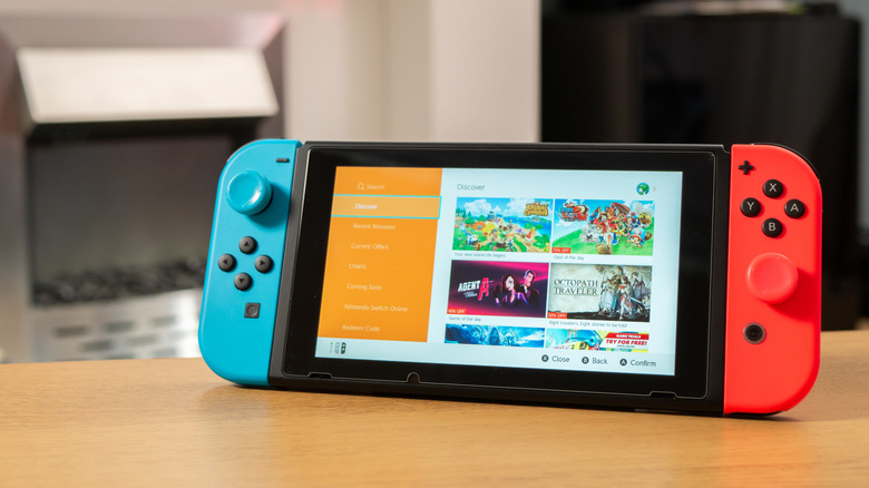 The Nintendo eShop showing on a Nintendo Switch console.