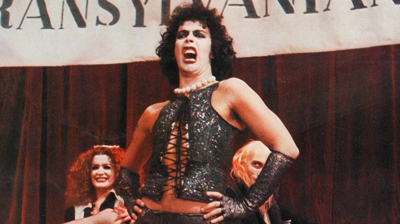 Dr. Frank-n-Furter singing in The Rocky Horror Picture Show