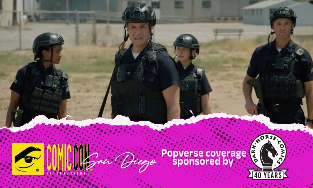 The Rookie cast does actual LAPD training in virtual reality, which Nathan Fillion likens to being on Star Trek’s holodeck