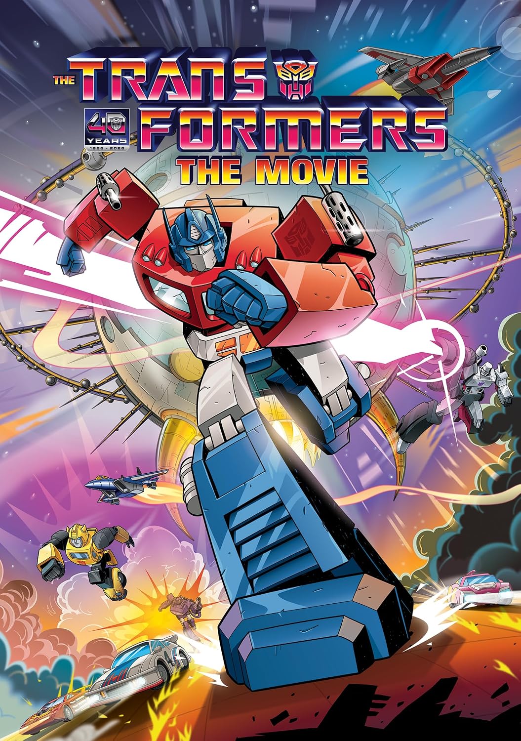 The Transformers: The Movie 40th Anniversary Edition DVD From SHOUT! FACTORY - Preorder Now!