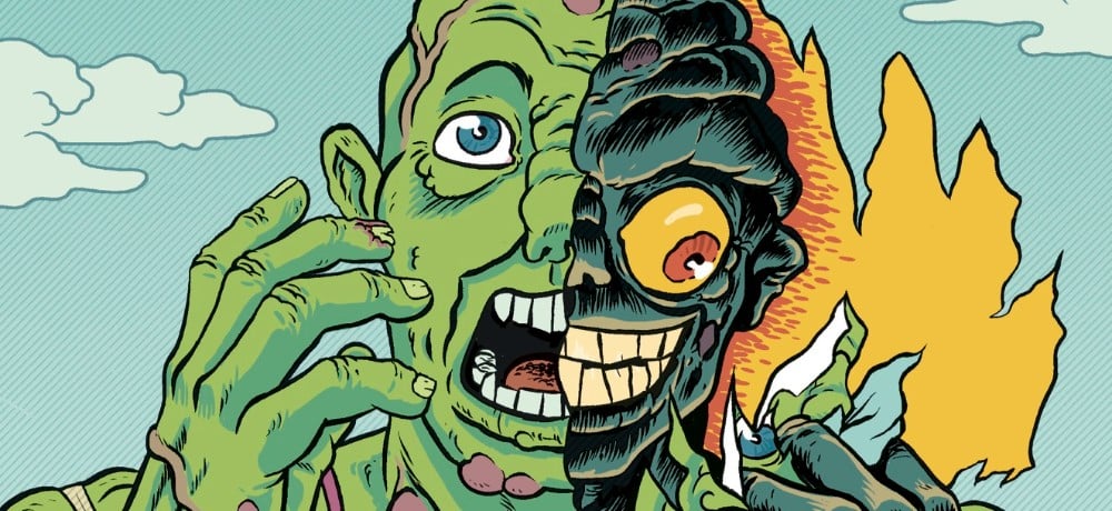 “You just have to enjoy weird, gory heroes.” – THE TOXIC AVENGER VS. THE NOXIOUS OFFENDER Comic Book Series Interview with Matt Bors “You just have to enjoy weird, gory heroes.” – THE TOXIC AVENGER VS. THE NOXIOUS OFFENDER Comic Book Series Interview with Matt Bors