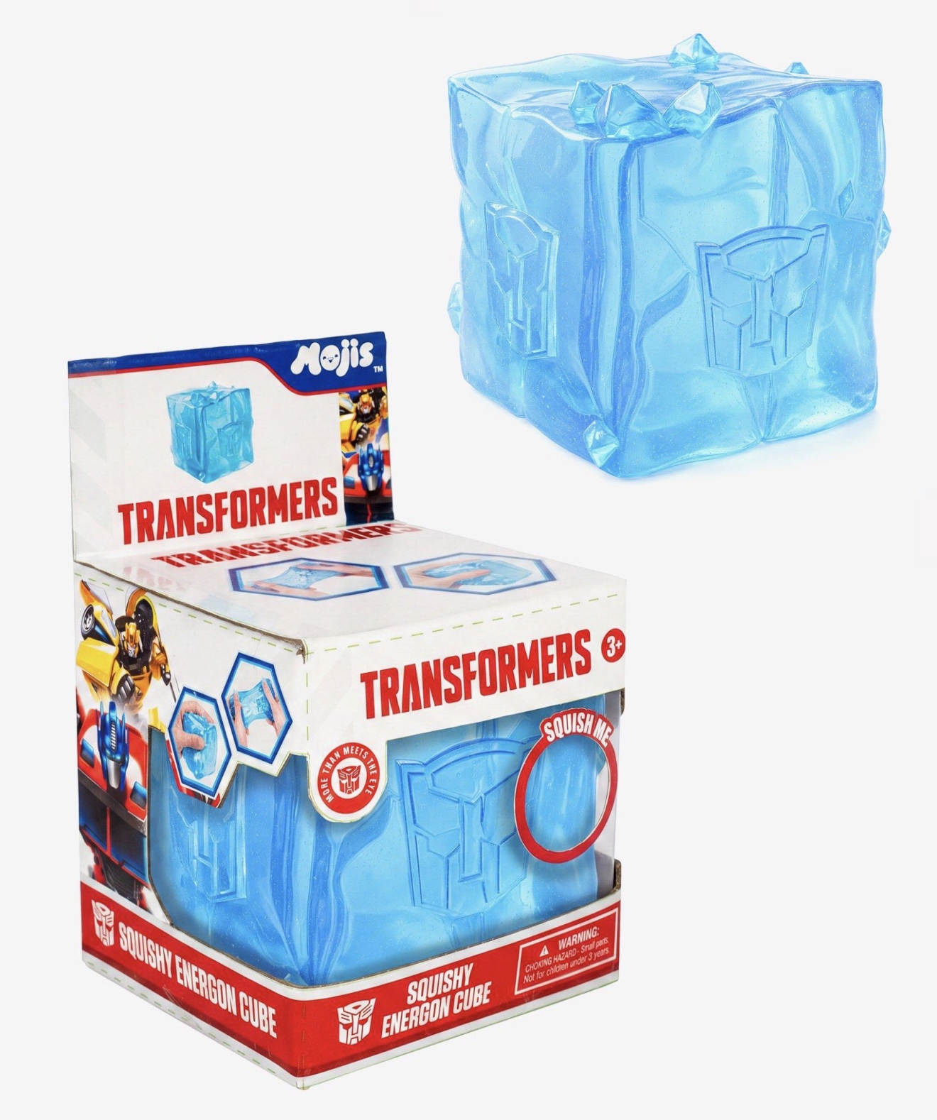 Transformers Energon Cube Squishy Toy Rolls Out From Mojis