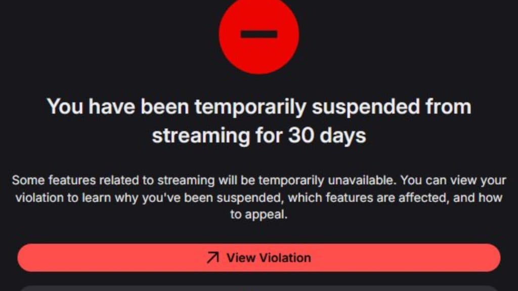 twitch ban screenshot